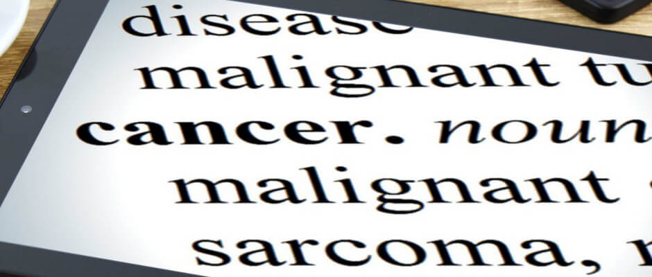 Cancer Definition Displayed on Tablet