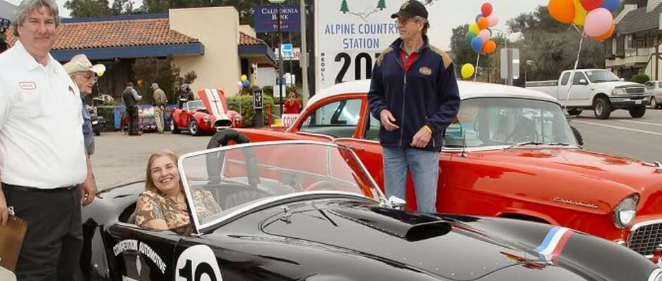 Steven Prewitt at Classic Car Show